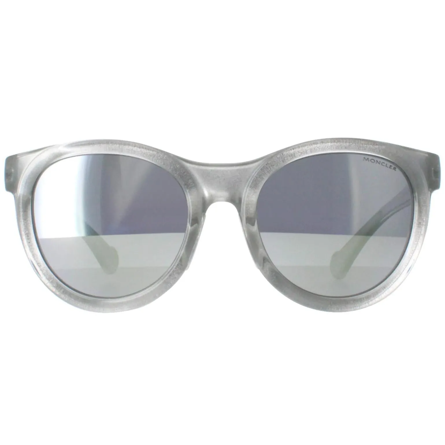 Moncler Sunglasses ML0087 20D Grey Transparent Grey Mirror