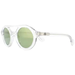 Moncler Sunglasses ML0014 27Q Crystal Green Mirror