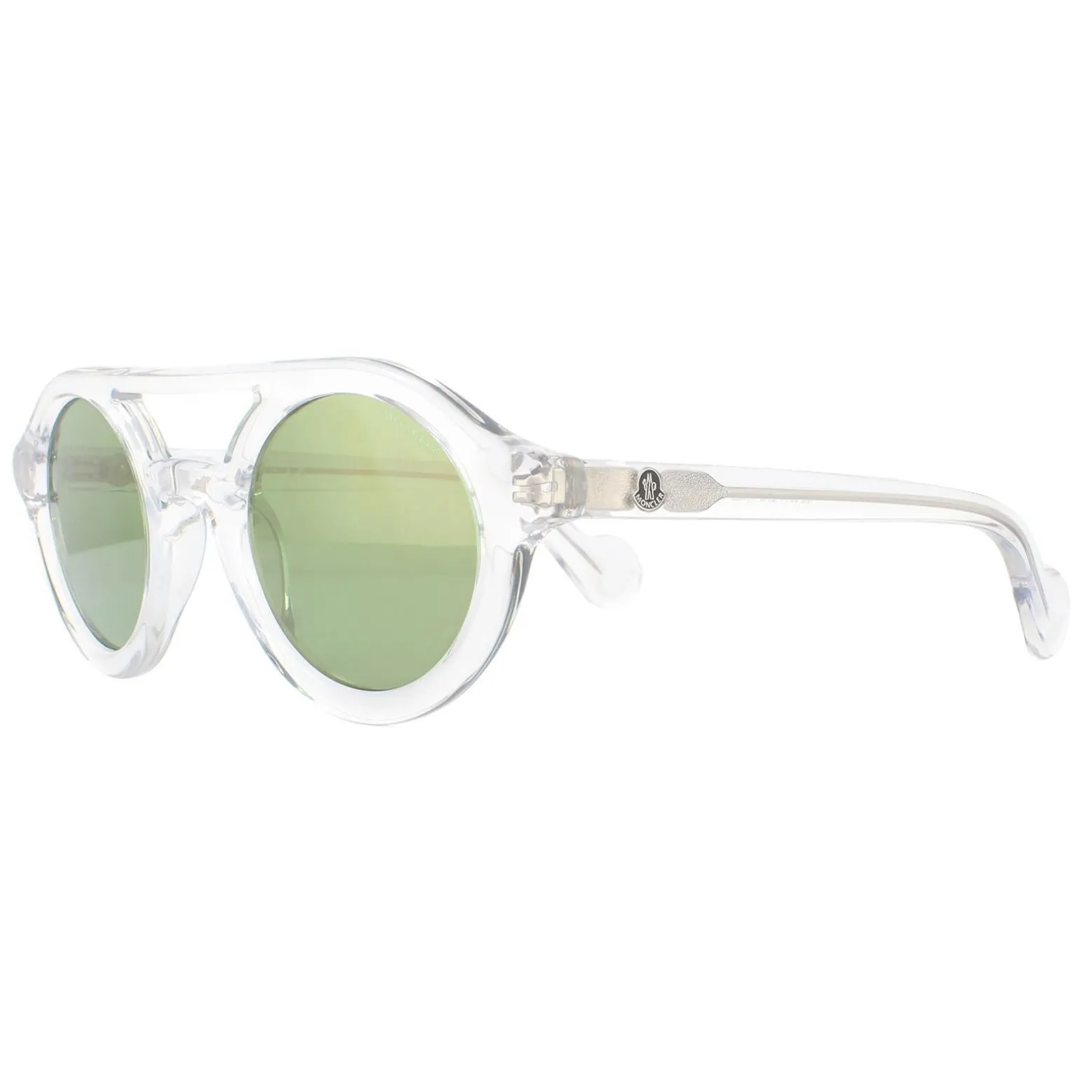 Moncler Sunglasses ML0014 27Q Crystal Green Mirror