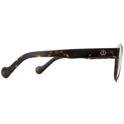 Moncler Sunglasses ML0073 52R Dark Havana Green Polarized