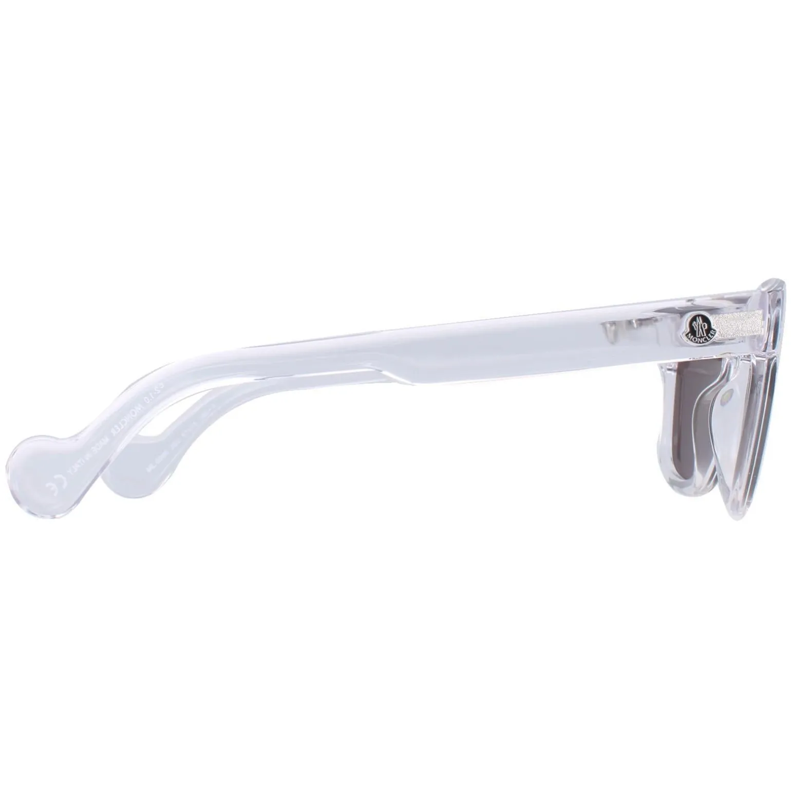Moncler Sunglasses ML0086 26U Clear Orange Mirror