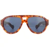 Moncler Sunglasses ML0095 56V Havana Blue