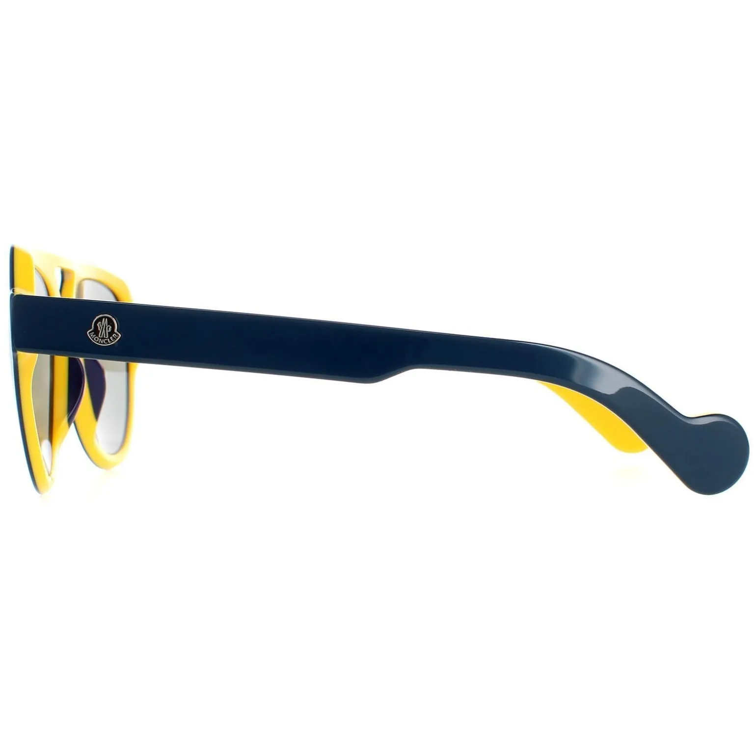 Moncler Sunglasses ML0094 92X Blue Yellow Blue Mirror