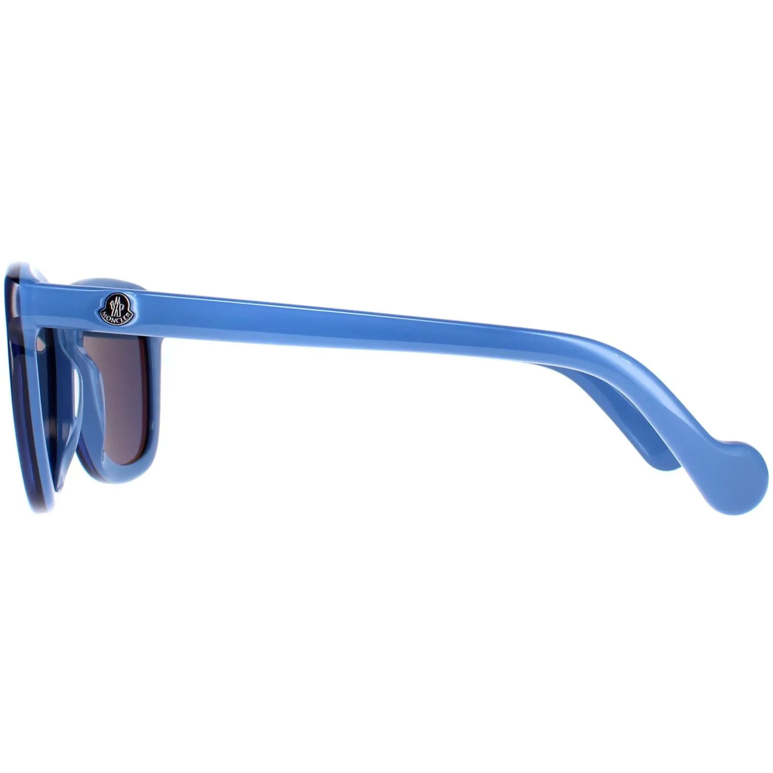 Moncler Sunglasses ML0118 92X Shiny Royal Blue Blue Mirror