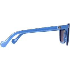 Moncler Sunglasses ML0118 92X Shiny Royal Blue Blue Mirror