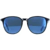 Moncler Sunglasses ML0189-F 92D Shiny Black Blue Polarized
