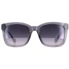 Moncler Sunglasses ML0113-K 20C Shiny Transparent Grey Grey Gradient