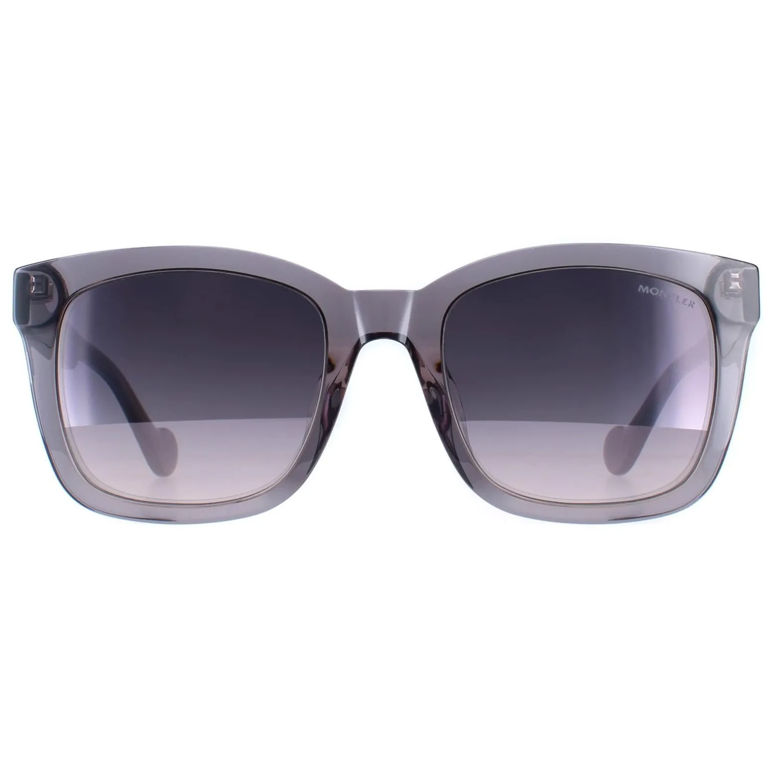 Moncler Sunglasses ML0113-K 20C Shiny Transparent Grey Grey Gradient