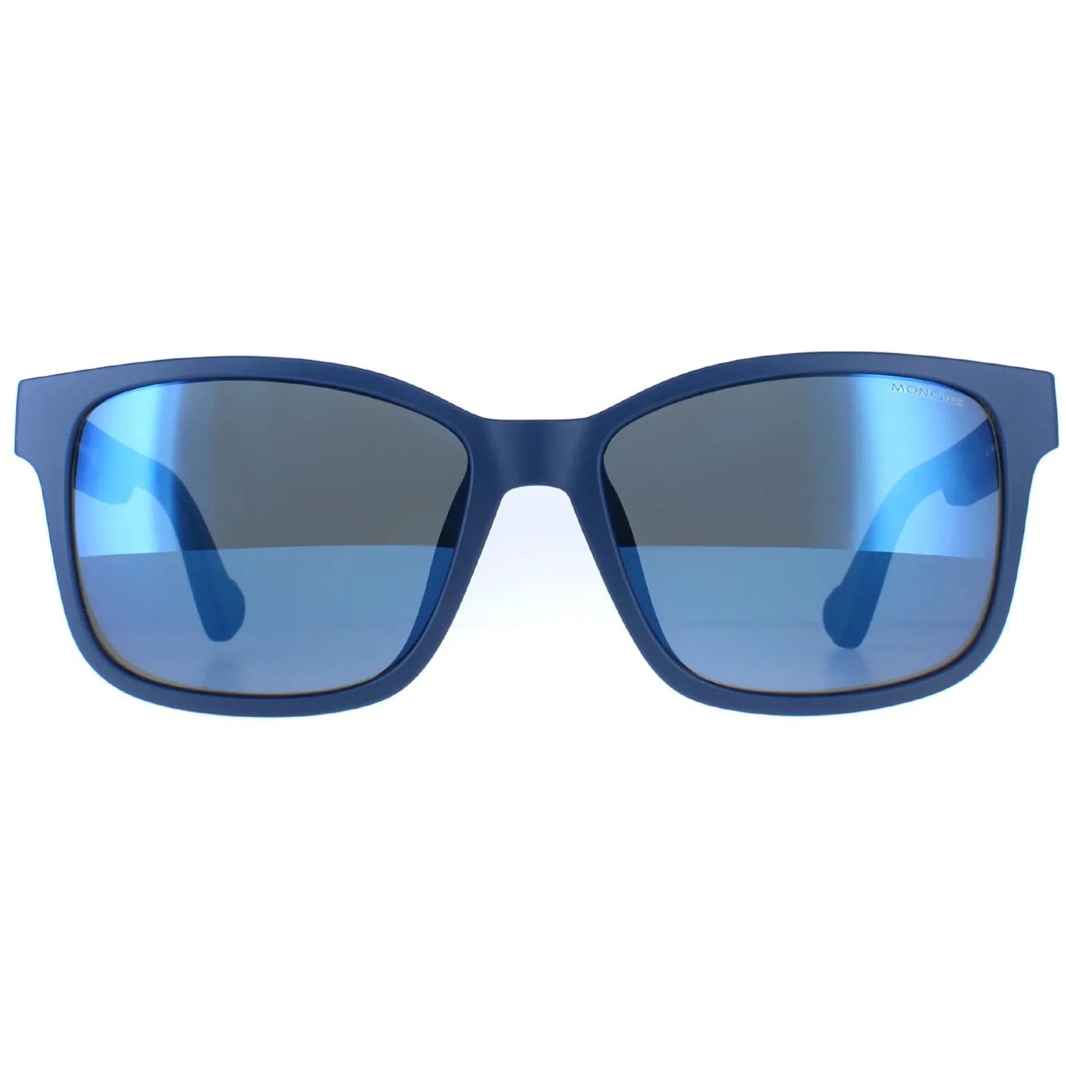 Moncler Sunglasses ML0164-K 91C Matte Blue Blue Mirror