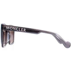 Moncler Sunglasses ML0113-K 20C Shiny Transparent Grey Grey Gradient