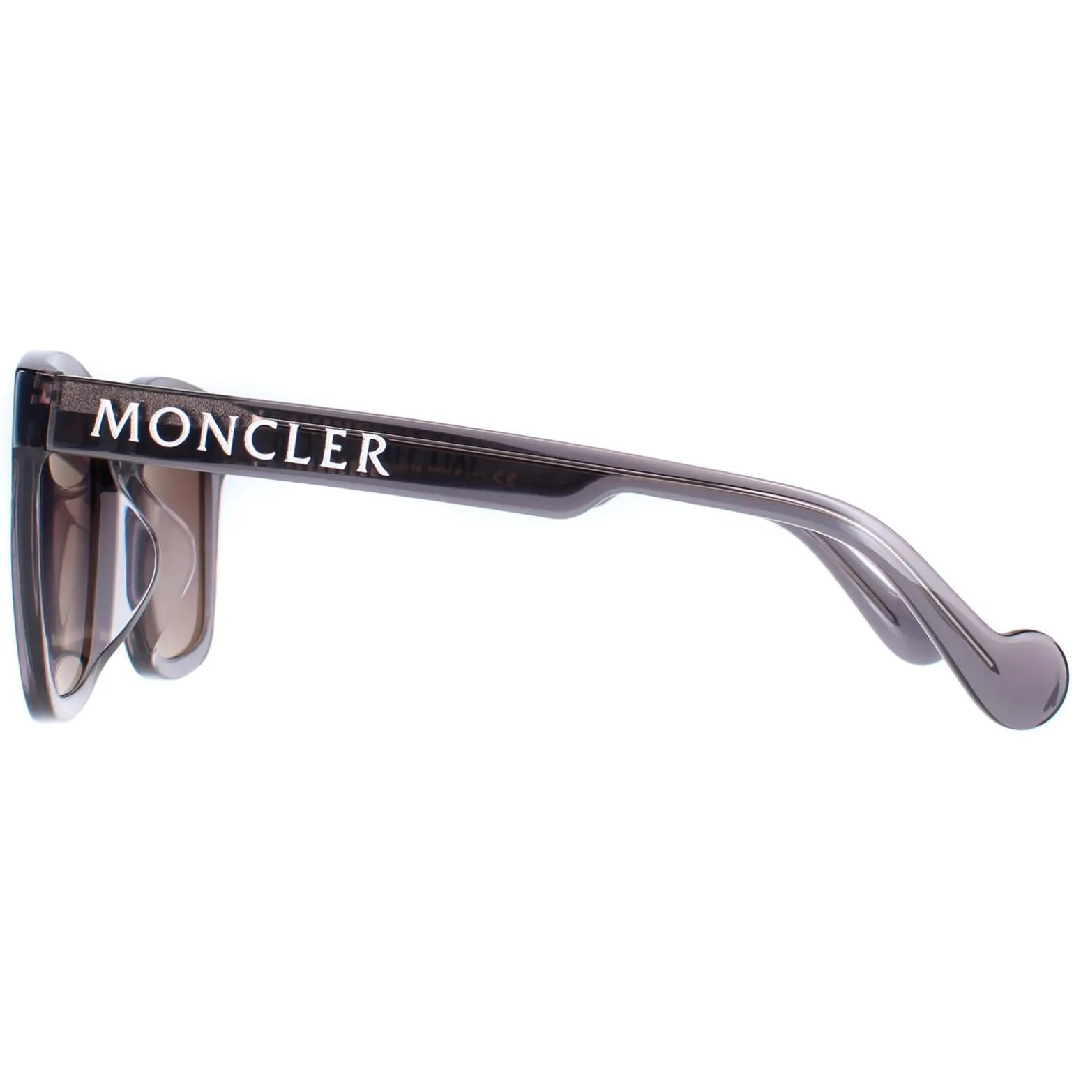 Moncler Sunglasses ML0113-K 20C Shiny Transparent Grey Grey Gradient
