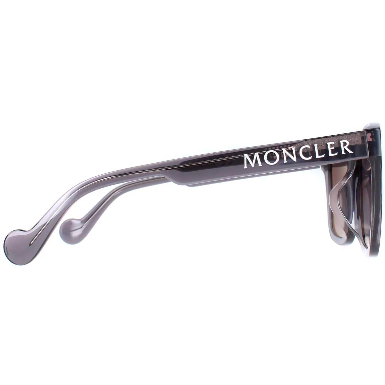 Moncler Sunglasses ML0113-K 20C Shiny Transparent Grey Grey Gradient