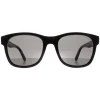 Moncler Sunglasses ML0250-P 01A Shiny Black Smoke Grey