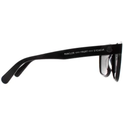 Moncler Sunglasses ML0250-P 01A Shiny Black Smoke Grey