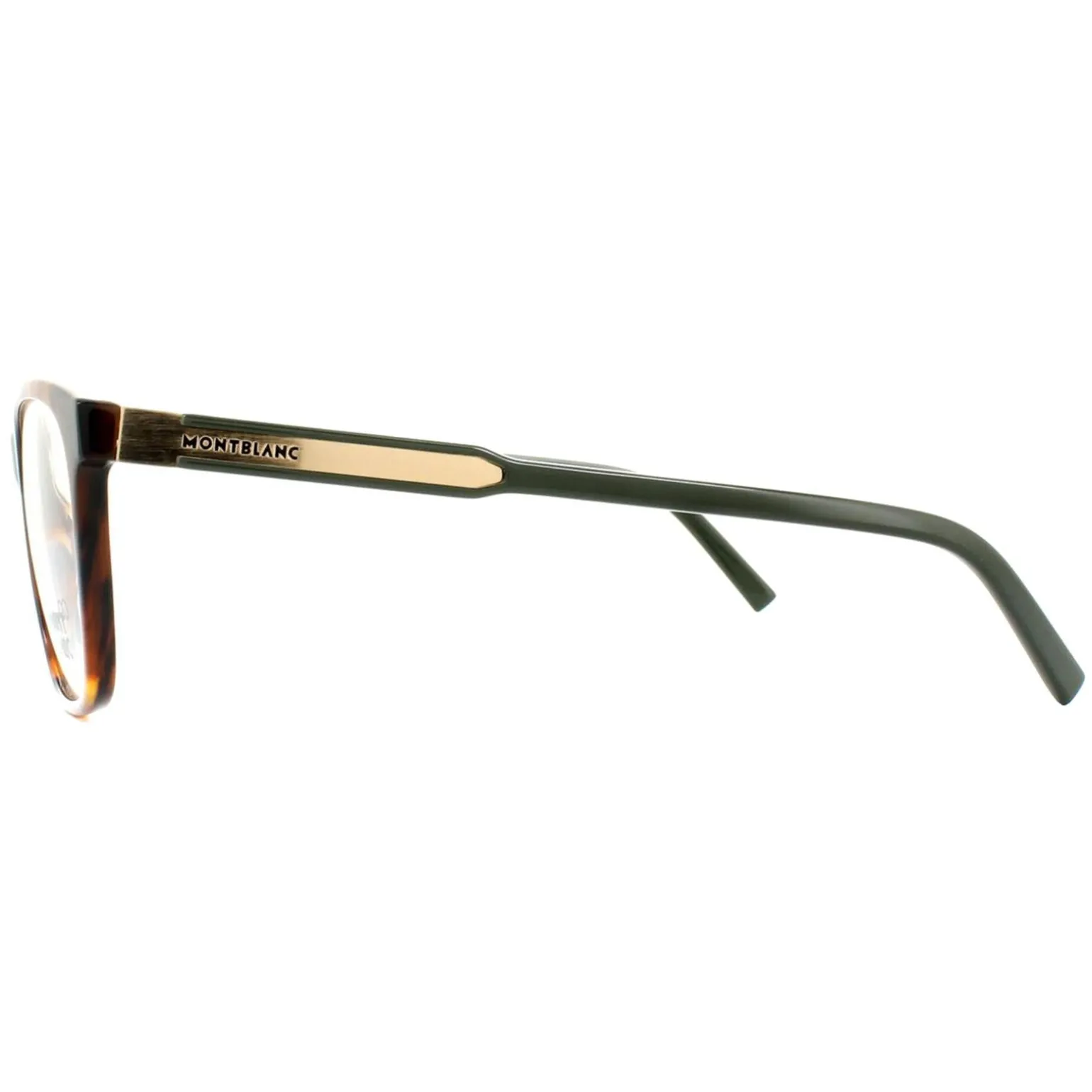Mont Blanc Glasses Frames MB0631 A56 Havana Gold