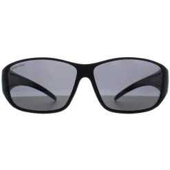 Montana Fit Over Glasses Sunglasses FO4 Matte Black Smoke Polarized
