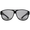 Montana Fit Over Glasses Sunglasses FO6 Matte Black Smoke Polarized