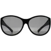 Montana Fit Over Glasses Sunglasses FO8 Matte Black Smoke Polarized