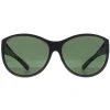 Montana Fit Over Glasses Sunglasses FO8 A Matte Black G15 Polarized