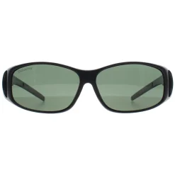Montana Fit Over Glasses Sunglasses MFO1 B Matte Black G15 Polarized