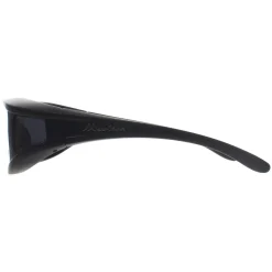 Montana Fit Over Glasses Sunglasses FO5 Matte Black Smoke Polarized