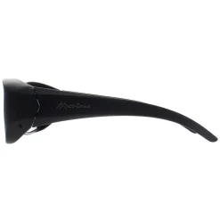 Montana Fit Over Glasses Sunglasses FO4 Matte Black Smoke Polarized