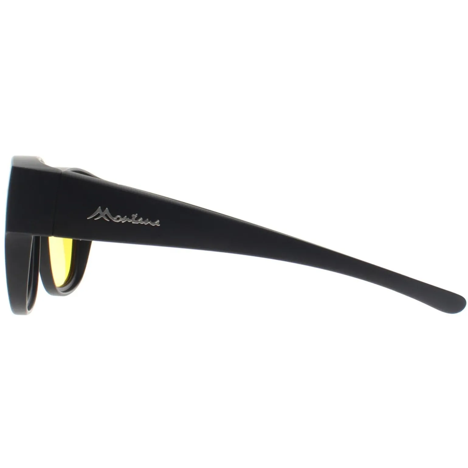 Montana Fit Over Glasses Night Driving Sunglasses FO6 C Matte Black Ye