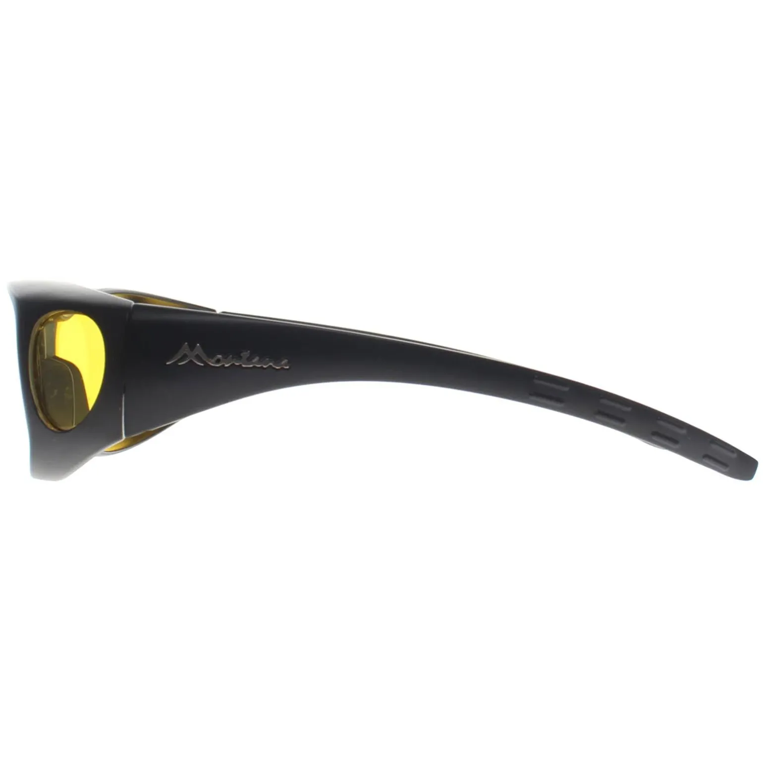 Montana Fit Over Glasses Night Driving Sunglasses MFO1 F Matte Black Y