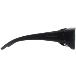 Montana Fit Over Glasses Sunglasses FO4 Matte Black Smoke Polarized