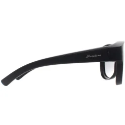 Montana Fit Over Glasses Sunglasses FO6 Matte Black Smoke Polarized