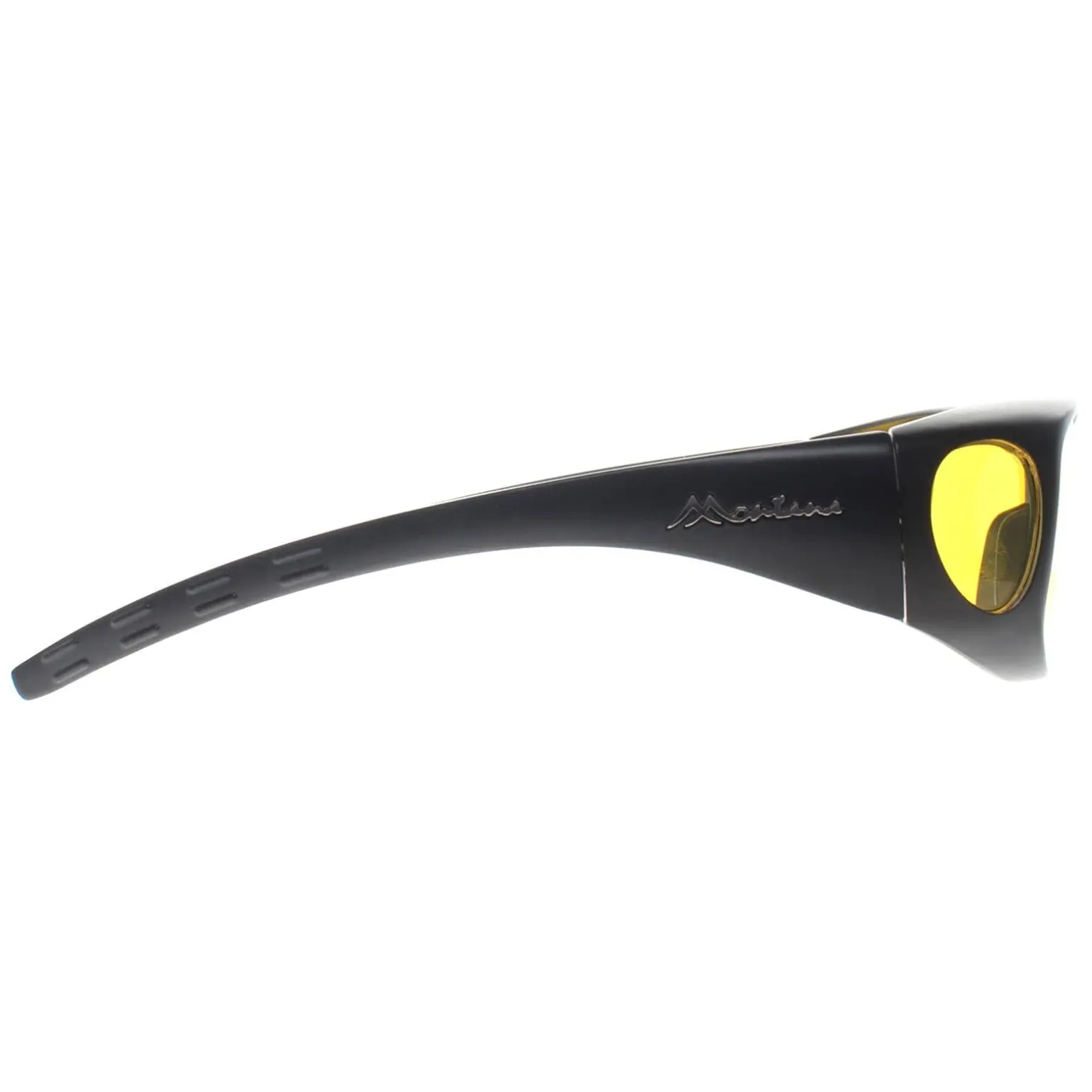 Montana Fit Over Glasses Night Driving Sunglasses MFO1 F Matte Black Y