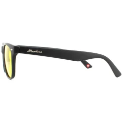 Montana Night Driving Sunglasses MP10 Y Matte Black Rubbertouch Yellow
