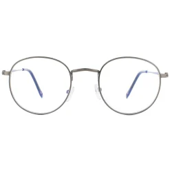 Montana Reading Glasses HBLF54 Gunmetal Grey Blue Light Block +2.00