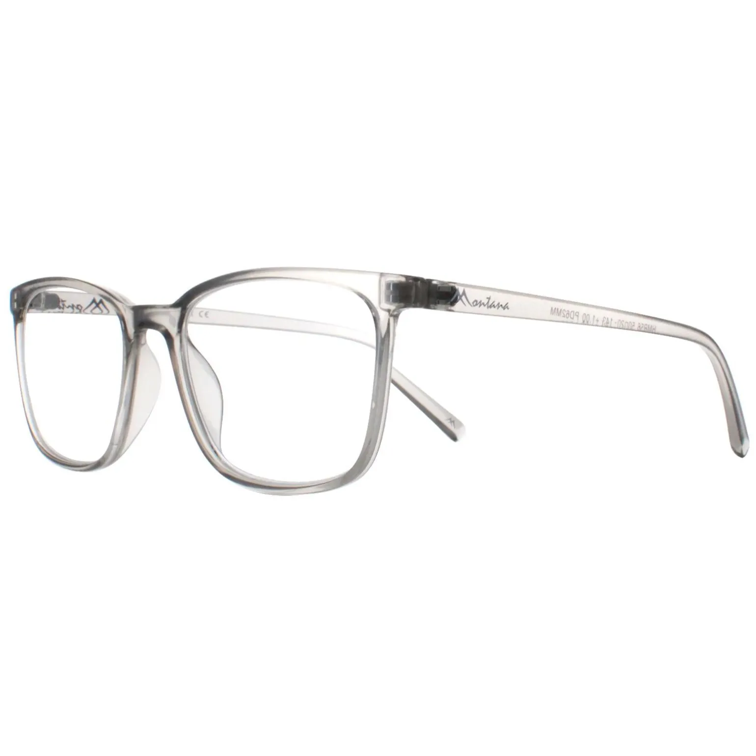 Montana Reading Glasses HMR56 Clear Grey Men Women +1.50