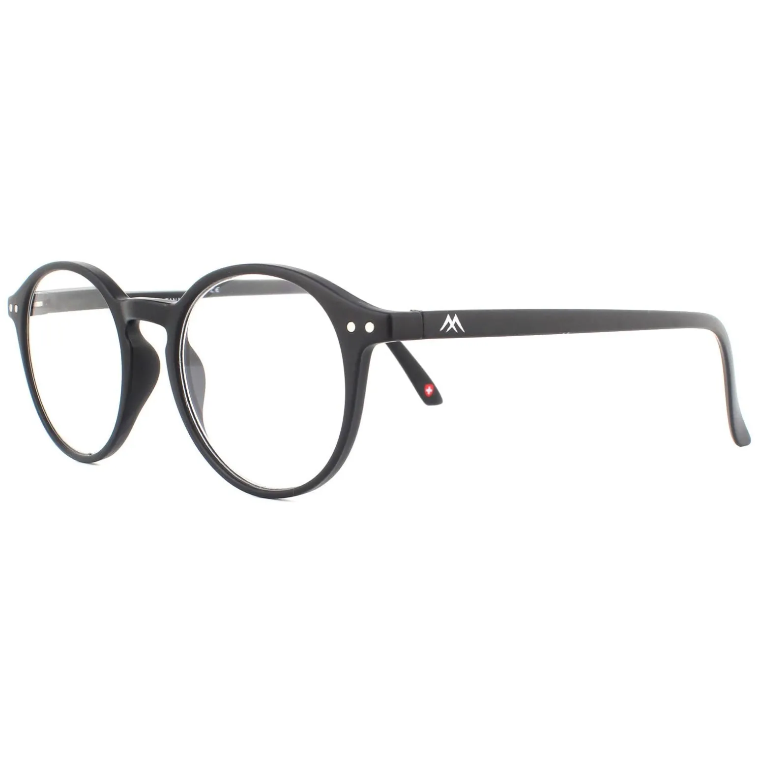 Montana Reading Glasses MR65 Matte Black Men Women +2.50