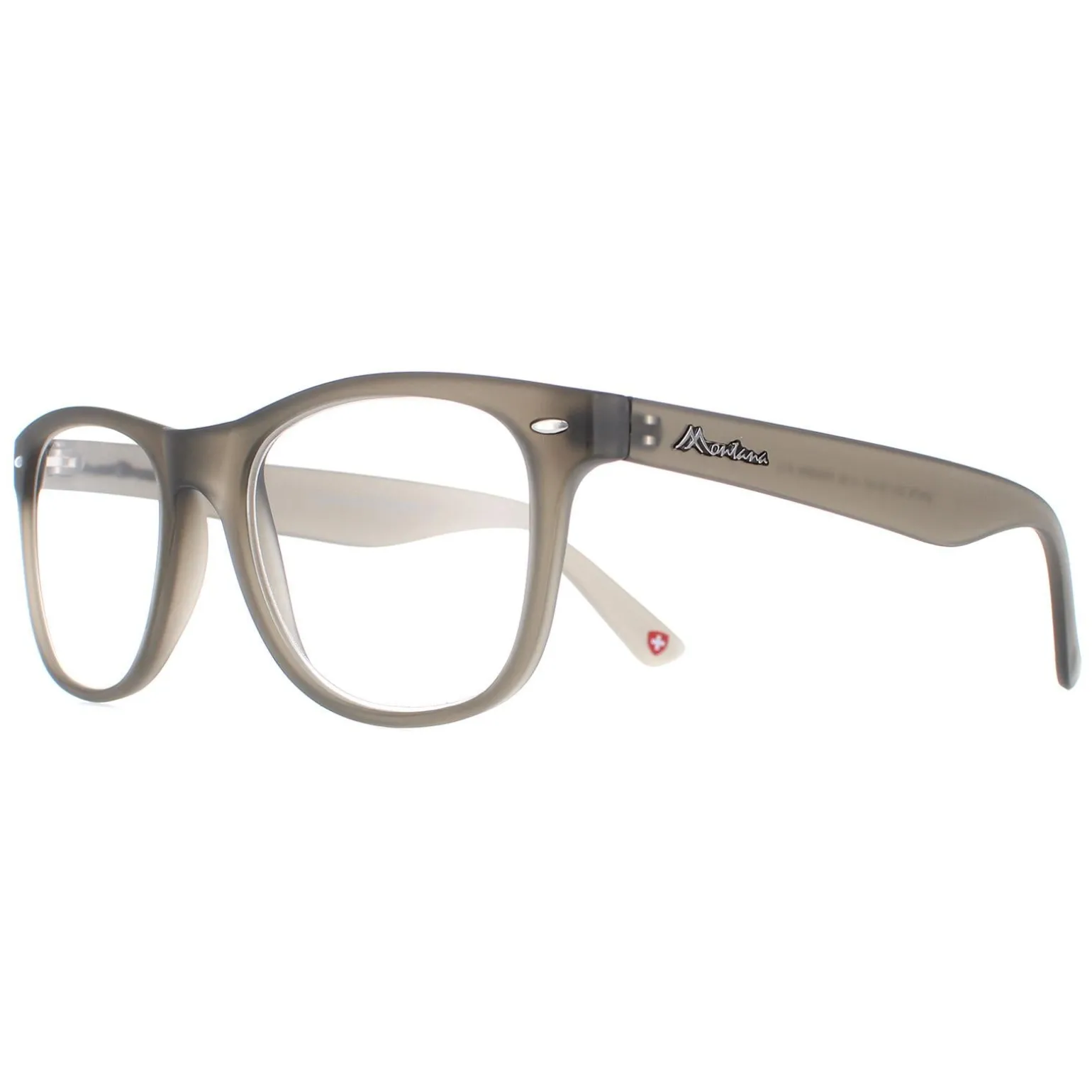Montana Reading Glasses MR67B Grey Men Women +1.00