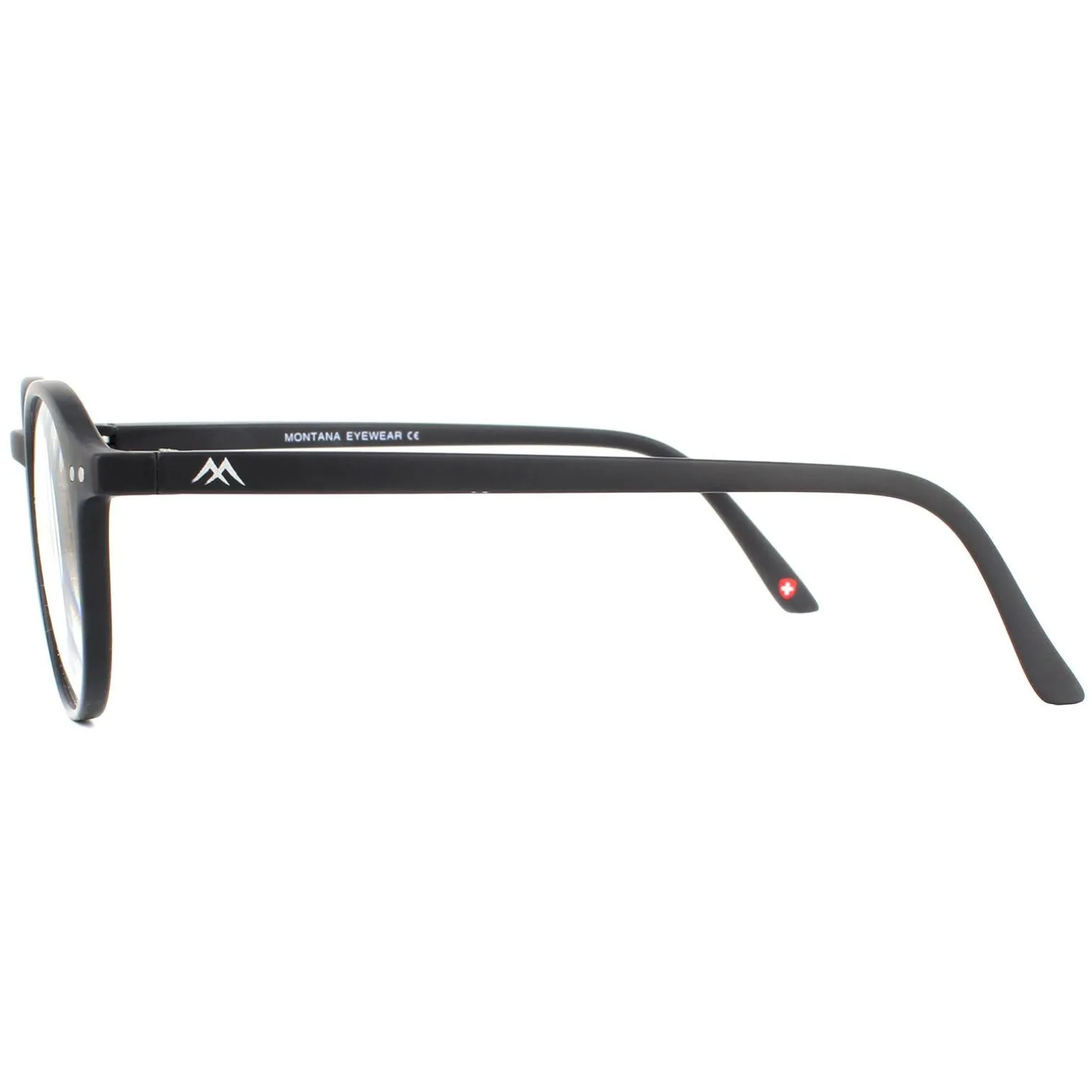 Montana Reading Glasses MR65 Matte Black Men Women +3.00