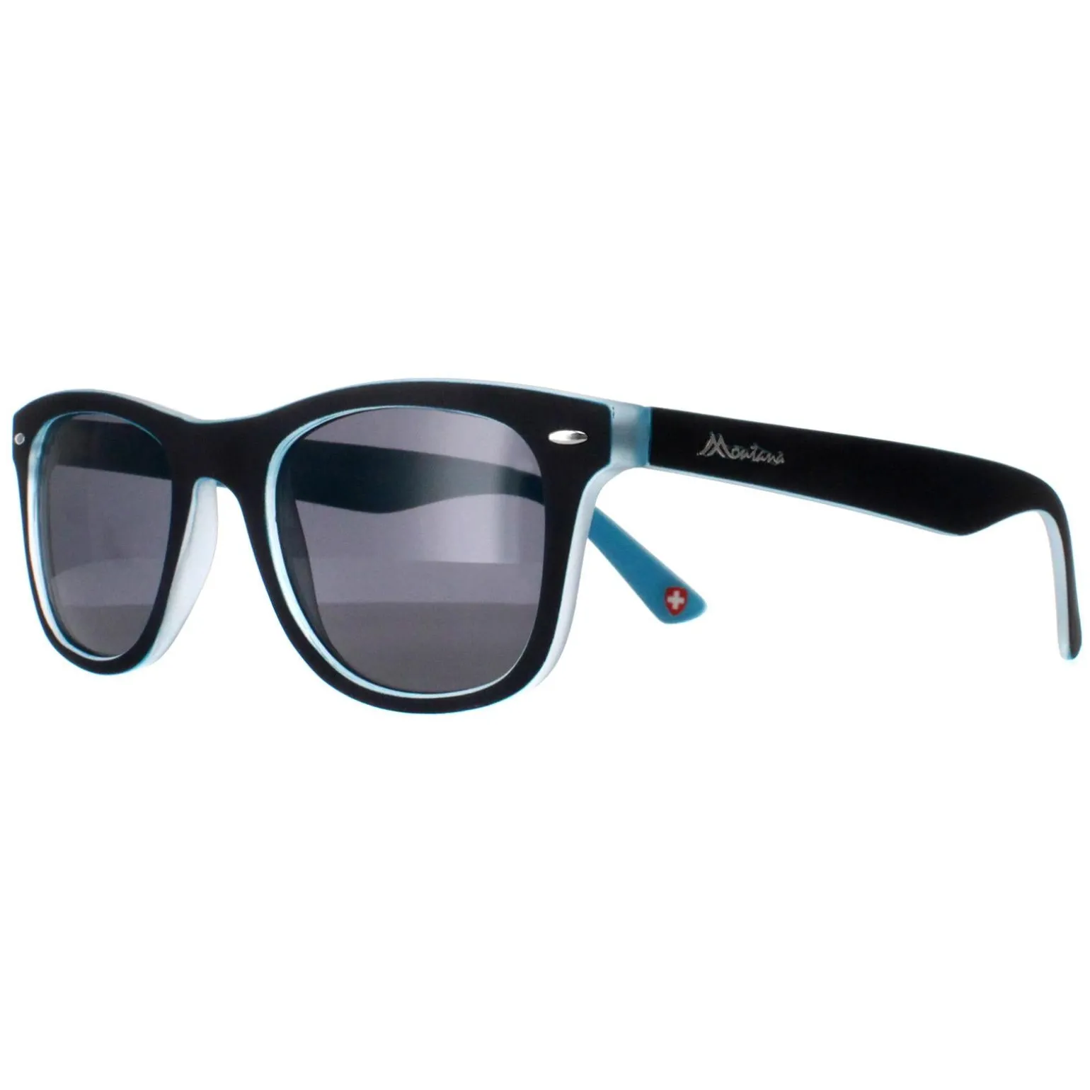 Montana Sunglasses M42 C Black Blue Smoke Grey Polarized