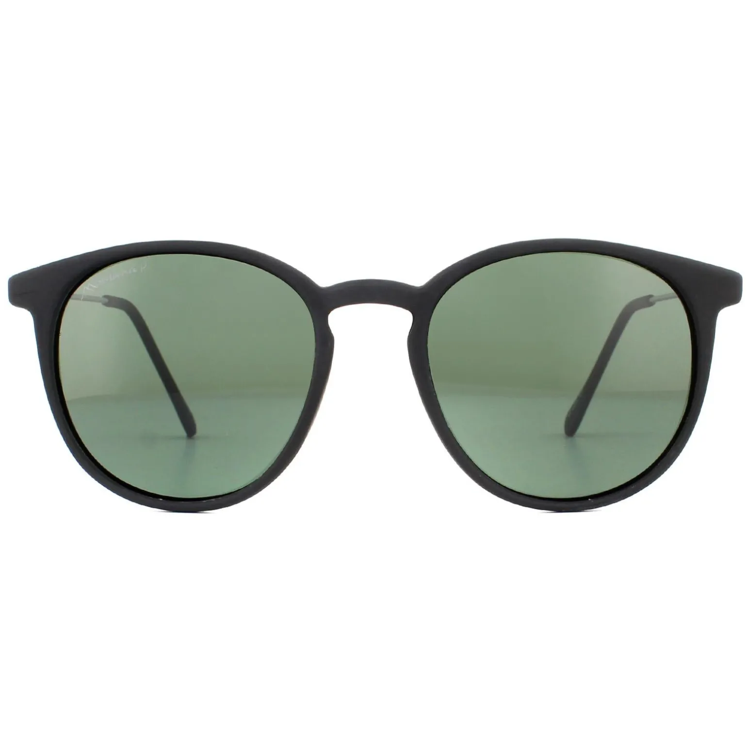 Montana Sunglasses MP33 A Black Rubbertouch G15 Green Polarized