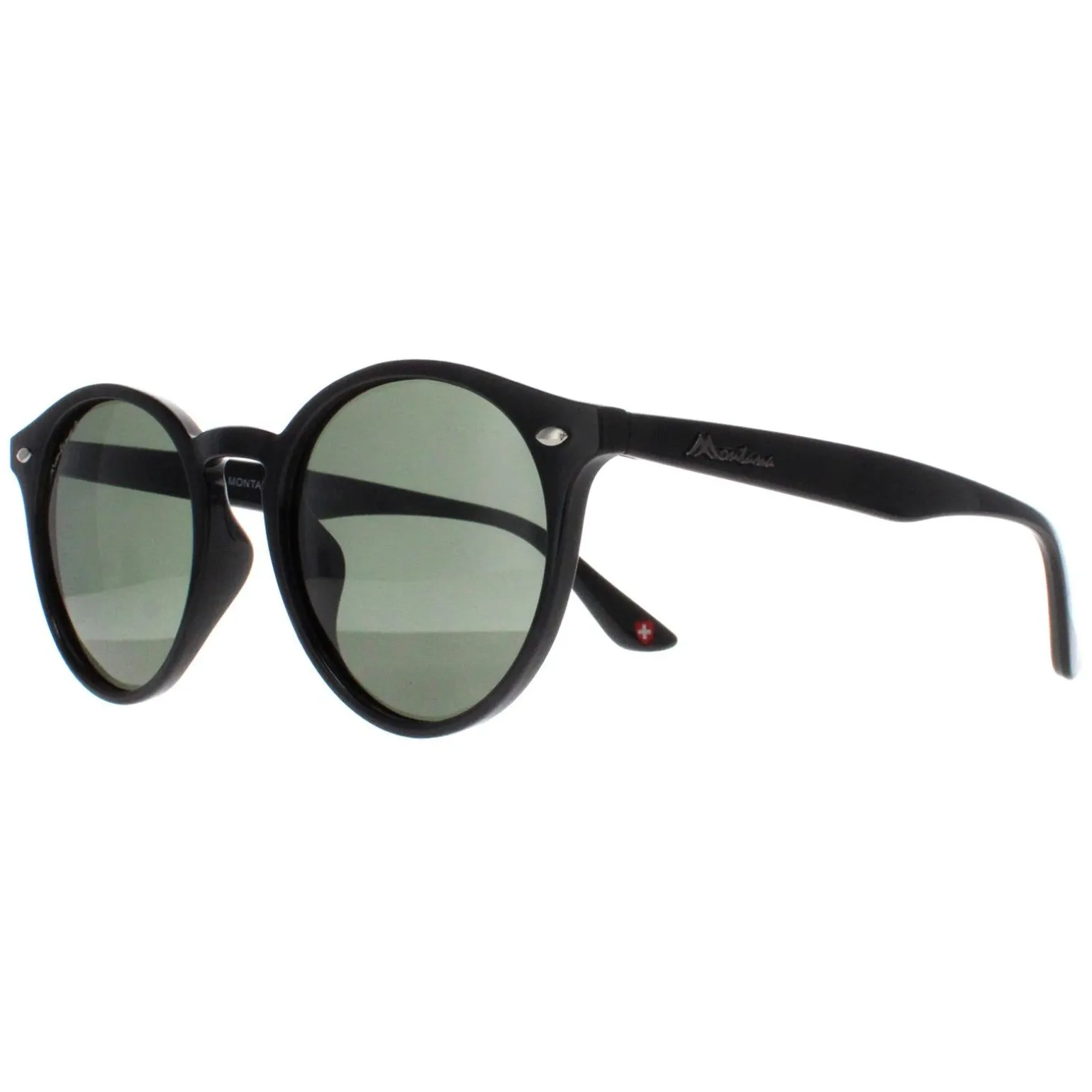 Montana Sunglasses MP20 A Black G15 Green Polarized