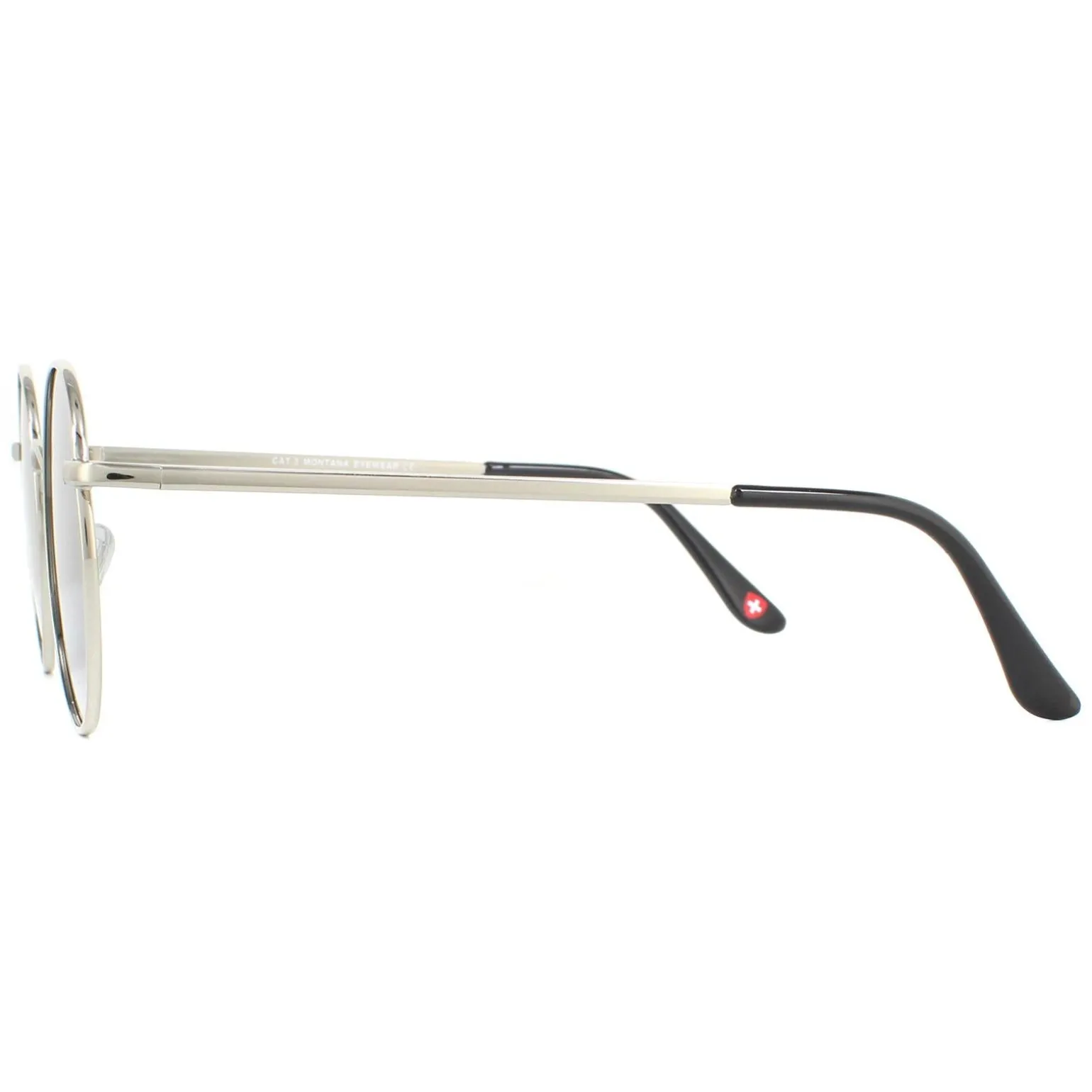 Montana Sunglasses MP85 A Silver Smoke Polarized