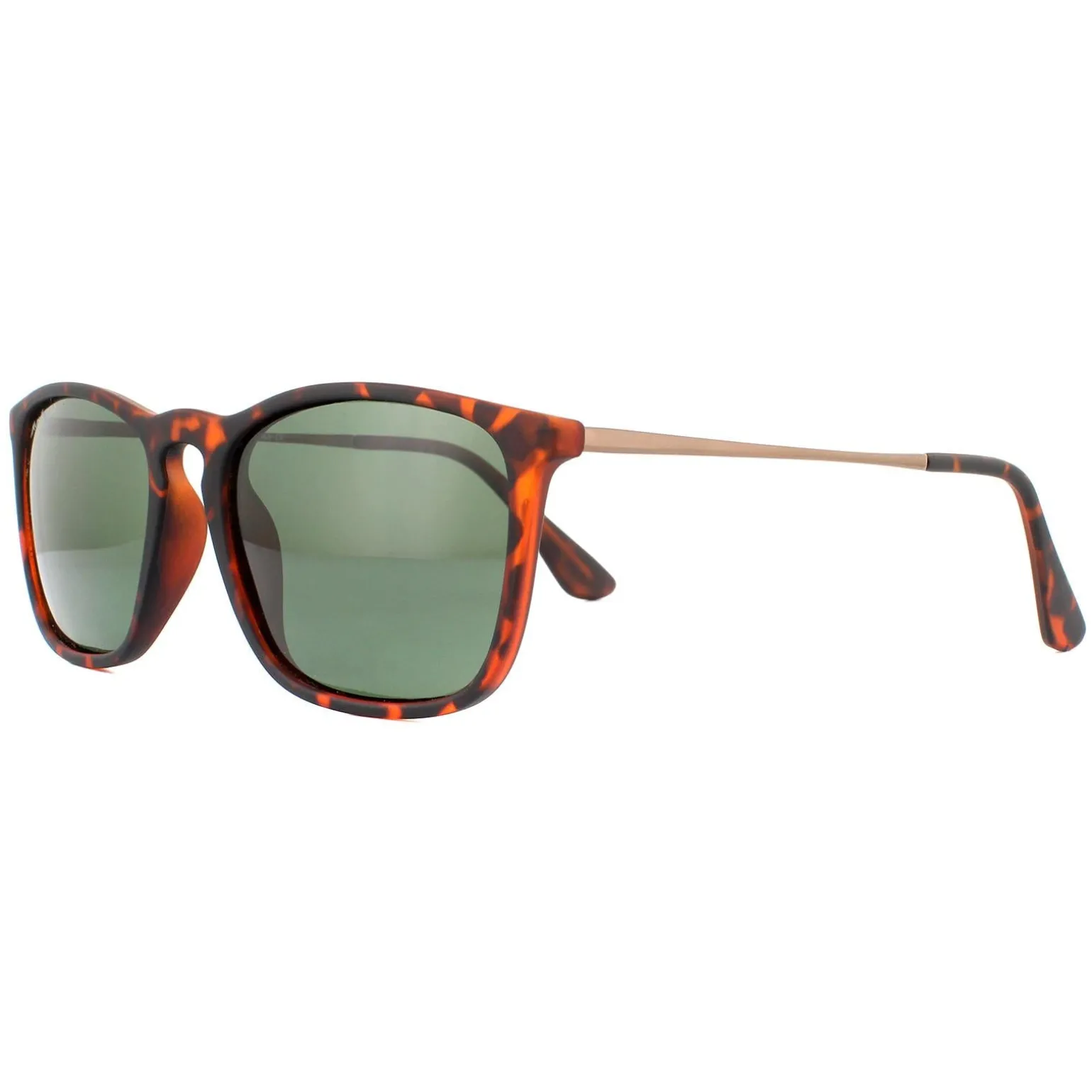 Montana Sunglasses MP34 B Brown Turtle Rubbertouch G15 Green Polarized