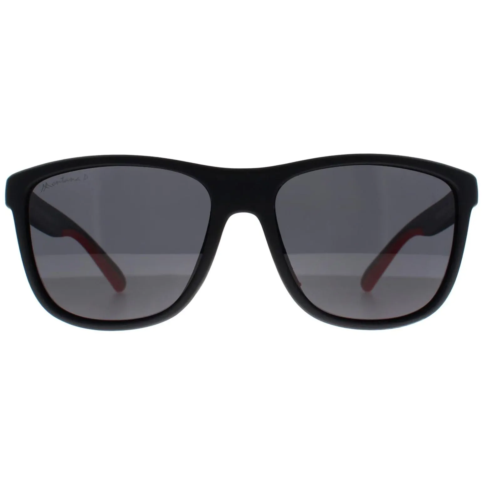Montana Sunglasses MP199 Black Red Smoke Polarized
