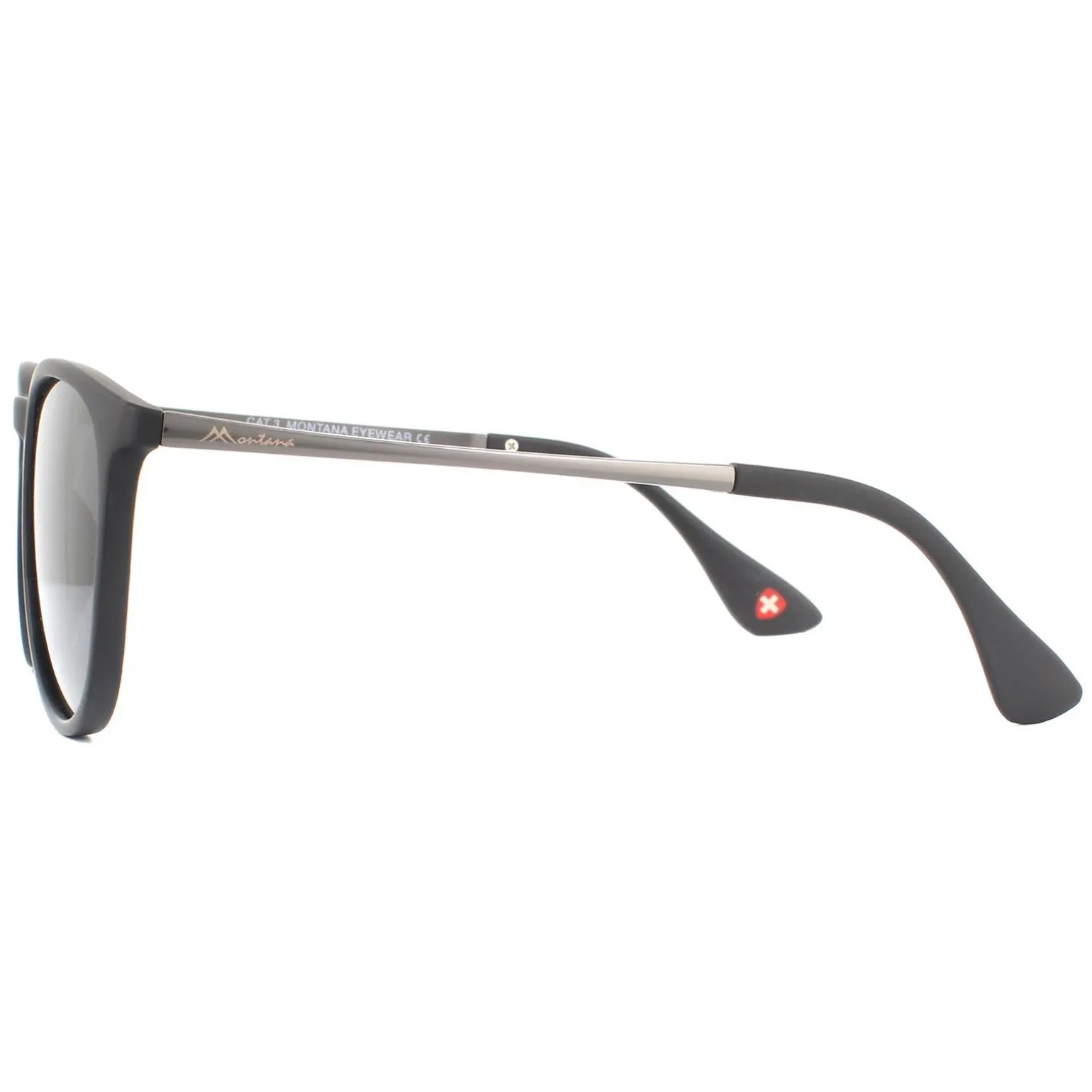Montana Sunglasses MP24 Black Black Smoke Polarized