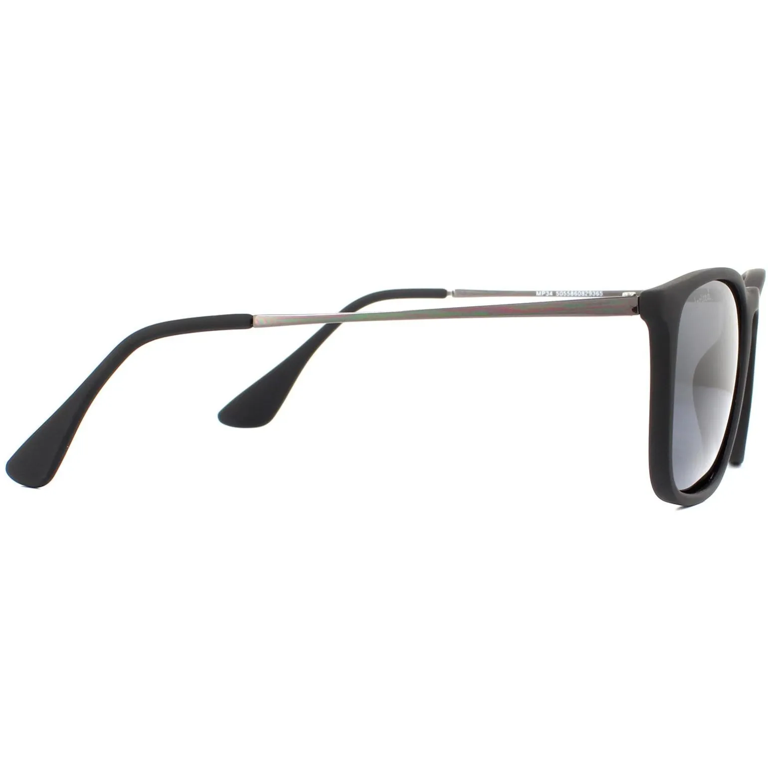 Montana Sunglasses MP34 Black Rubbertouch Black Smoke Polarized