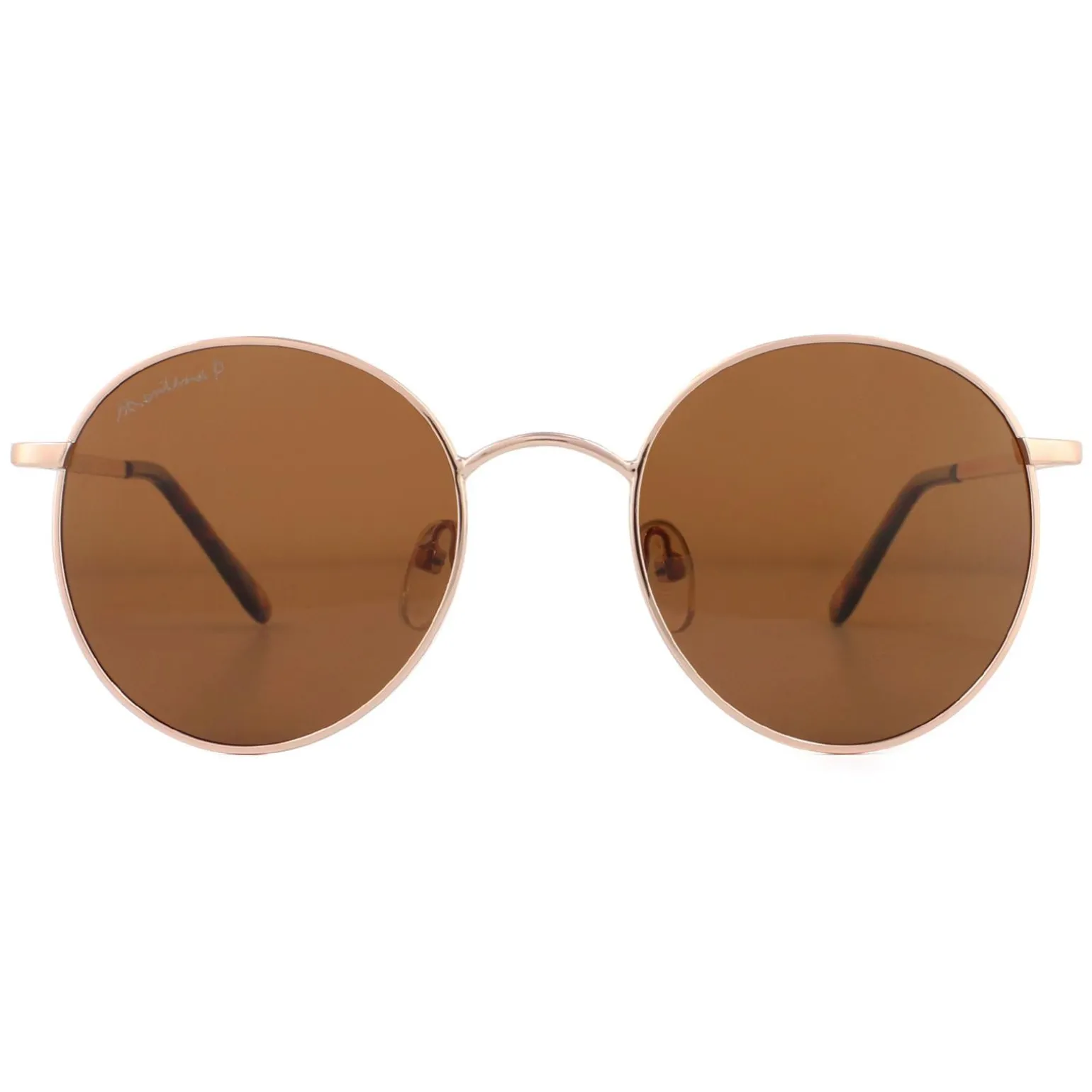 Montana Sunglasses MP85 C Pink Gold Brown Polarized