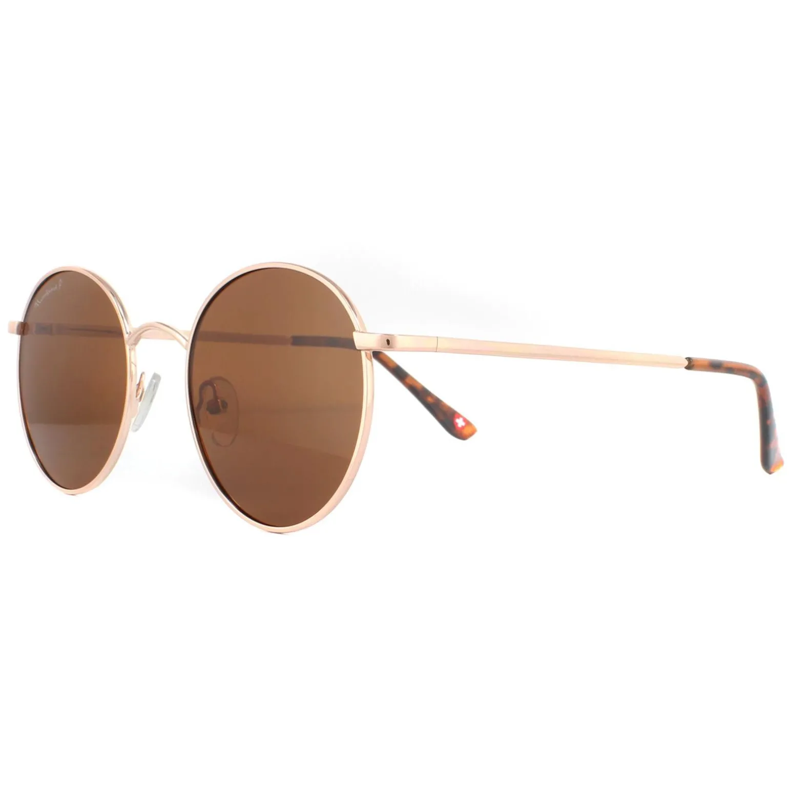 Montana Sunglasses MP85 C Pink Gold Brown Polarized