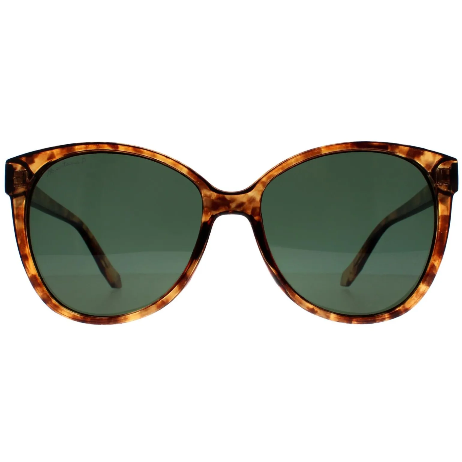 Montana Sunglasses MP74 C Shiny Havana Soft Demi G15 Green Polarized