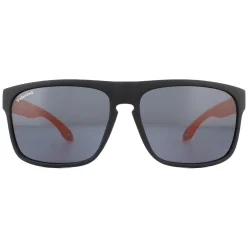 Montana Sunglasses MP37 D Black with Orange Rubbertouch Black Polarize