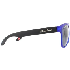 Montana Sunglasses MP38 D Blue with Black Rubbertouch Black Polarized